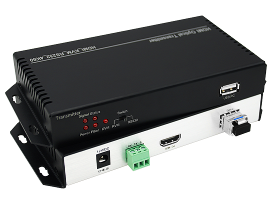 Bộ mở rộng sợi quang 4K @ 60 HDMI KVM USB2.0
